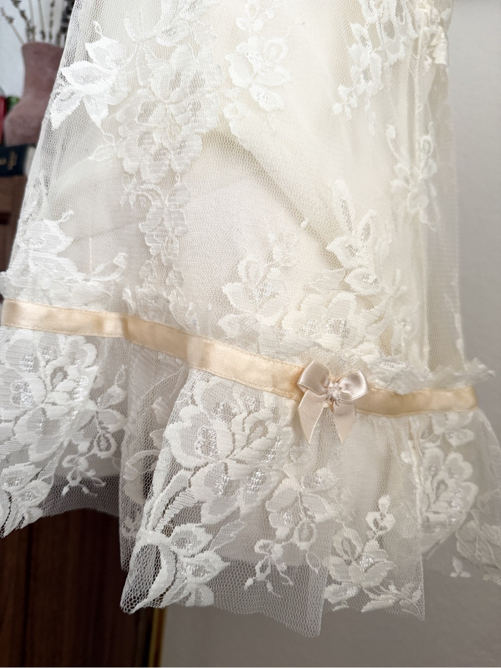 Claire Pettibone Coquette Silk Lace Camisole Vintage 90s M - Picture 5 of 10
